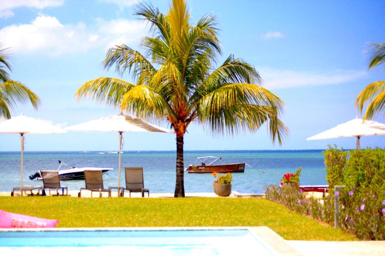 L'Escale 3 Bedrooms Sea View And Beachfront Suite By Dream Escapes Tamarin Exteriér fotografie